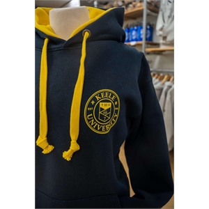 Limited Edition Contrast Hoody Navy Yellow